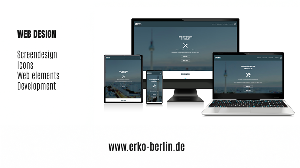 Screenshot der Website erko-berlin.de