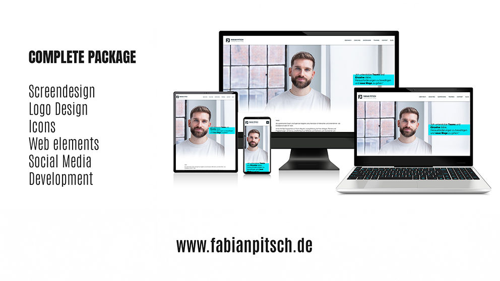 Screenshot der Website fabianpitsch.de